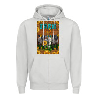 Dove Grey Western Baby Sheeps Farm Life Zipper Hoodie - LillyAllenDesigns