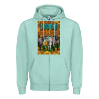Seafoam Western Baby Sheeps Farm Life Zipper Hoodie - LillyAllenDesigns