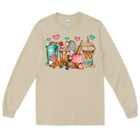 Mushroom baking coffee cups Long Sleeve Tee - Jasminsmagicworld