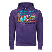 Cloud Purple let all that you do be done in love Vintage Hoodie - Zillion Design Studio