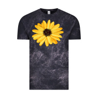 Cloud Black sunflower Vintage Tee - FaDigitalArtStudio