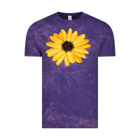 Cloud Purple sunflower Vintage Tee - FaDigitalArtStudio