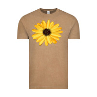 Vintage Coffee sunflower Vintage Tee - FaDigitalArtStudio