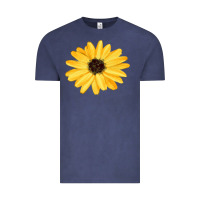 Vintage Denim sunflower Vintage Tee - FaDigitalArtStudio