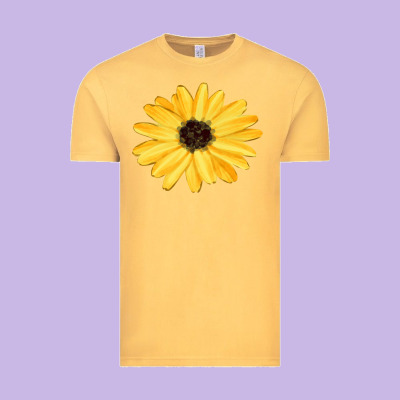Sunflower Vintage Tee Designed By Fadigitalartstudio
