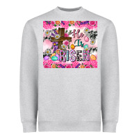 Heather Grey He is risen 20oz tumbler Heavyweight Sweatshirt - Neo Western