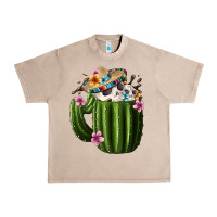 French Oak day of the dead mexican cactus Urban Heavy Tee - FaDigitalArtStudio