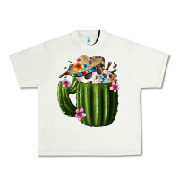 Day Of The Dead Mexican Cactus Urban Heavy Tee | Teevron