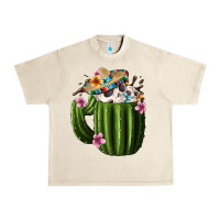 Sandshell day of the dead mexican cactus Urban Heavy Tee - FaDigitalArtStudio