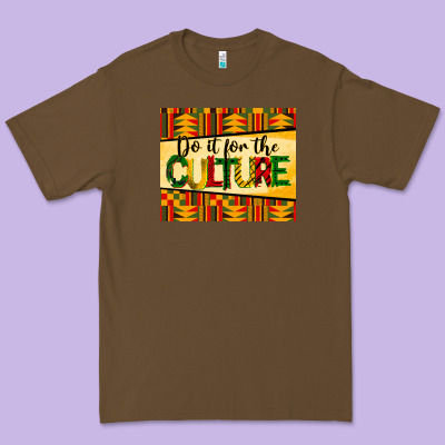 Do It For The Culture Mousepad Premium Tee Designed By Barkaloodesign