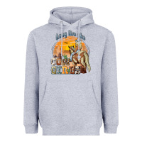 Heather Grey long live the cowgirls Heavyweight Hoodie - NancyCooperArtShop