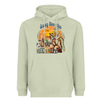 Matcha long live the cowgirls Heavyweight Hoodie - NancyCooperArtShop