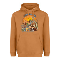 Meerkat long live the cowgirls Heavyweight Hoodie - NancyCooperArtShop