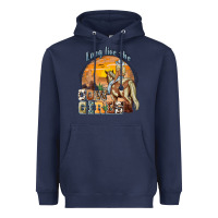 Navy long live the cowgirls Heavyweight Hoodie - NancyCooperArtShop
