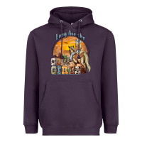 Plum long live the cowgirls Heavyweight Hoodie - NancyCooperArtShop