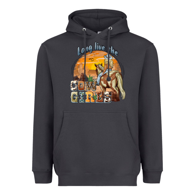 Long Live The Cowgirls Heavyweight Hoodie by NancyCooperArtShop | Teevron