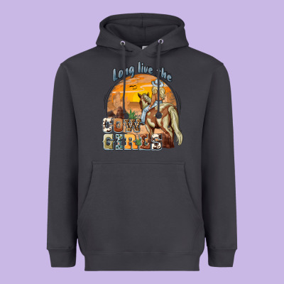 Long Live The Cowgirls Heavyweight Hoodie Designed By Nancycooperartshop