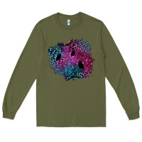 Army Green halloween patch  1 Long Sleeve Tee - BundleAndBundleShop