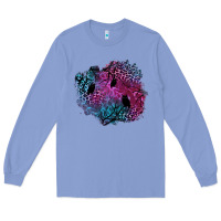 Colony Blue halloween patch  1 Long Sleeve Tee - BundleAndBundleShop
