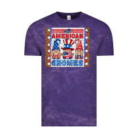 Cloud Purple all american gnomes Vintage Tee - HRA Design Shop