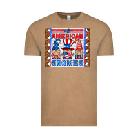 Vintage Coffee all american gnomes Vintage Tee - HRA Design Shop