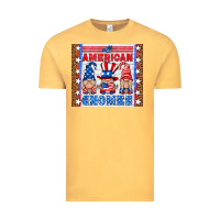 Vintage Mustard all american gnomes Vintage Tee - HRA Design Shop