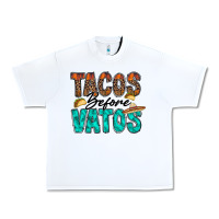 White tacos before vatos Urban Heavy Tee - RacoonDesign