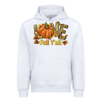 White Love Fall Y'all Urban Hoodie - texasbilliewilder