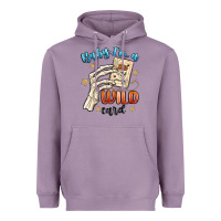 Lavender baby im a wild card Heavyweight Hoodie - MaliasSmallBusiness