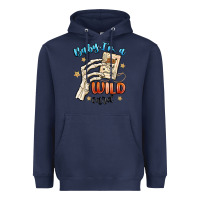 Navy baby im a wild card Heavyweight Hoodie - MaliasSmallBusiness