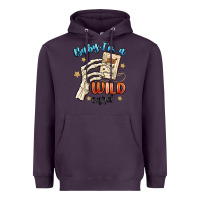 Plum baby im a wild card Heavyweight Hoodie - MaliasSmallBusiness