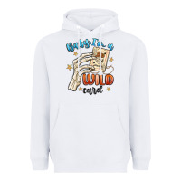White baby im a wild card Heavyweight Hoodie - MaliasSmallBusiness