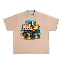 Burro farm truck farm animals Urban Heavy Tee - FaDigitalArtStudio