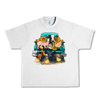 Lunar Rock farm truck farm animals Urban Heavy Tee - FaDigitalArtStudio