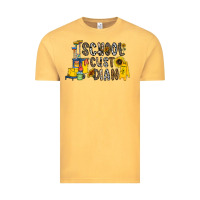 Vintage Mustard school cust dian Vintage Tee - CowhideDigitalArt