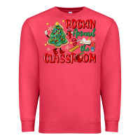Cardinal rockin around the clasroom teacher Premium Sweatshirt - MaliasSmallBusiness