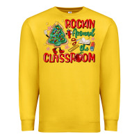 Lemon rockin around the clasroom teacher Premium Sweatshirt - MaliasSmallBusiness