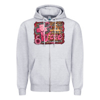 Heather Grey let all that you do be done in love Zipper Hoodie - Jasminsmagicworld