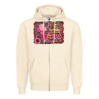 Sandshell let all that you do be done in love Zipper Hoodie - Jasminsmagicworld