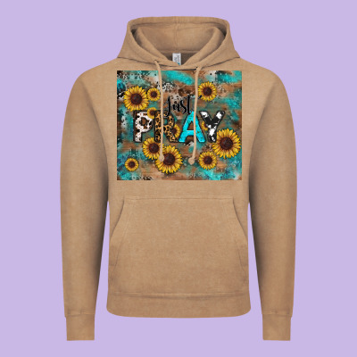 Just Pray Tumbler Vintage Hoodie Designed By Ranaportraitstore