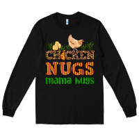 Black chicken nugs mama hugs Long Sleeve Tee - AdoDesignShop