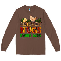 Chestnut chicken nugs mama hugs Long Sleeve Tee - AdoDesignShop