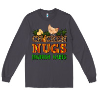Smoke chicken nugs mama hugs Long Sleeve Tee - AdoDesignShop