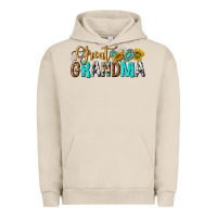 Pigment French Oak Western Great Grandma Urban Hoodie - texasbilliewilder