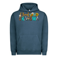 Pigment Midnight Navy Western Great Grandma Urban Hoodie - texasbilliewilder