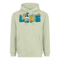 Matcha love winter gnome Heavyweight Hoodie - NancyCooperArtShop
