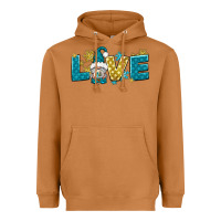 Meerkat love winter gnome Heavyweight Hoodie - NancyCooperArtShop