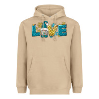 Mushroom love winter gnome Heavyweight Hoodie - NancyCooperArtShop