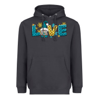 Smoke love winter gnome Heavyweight Hoodie - NancyCooperArtShop