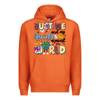 Carrot just me and my anxiety against the world Premium Hoodie - Artiststas